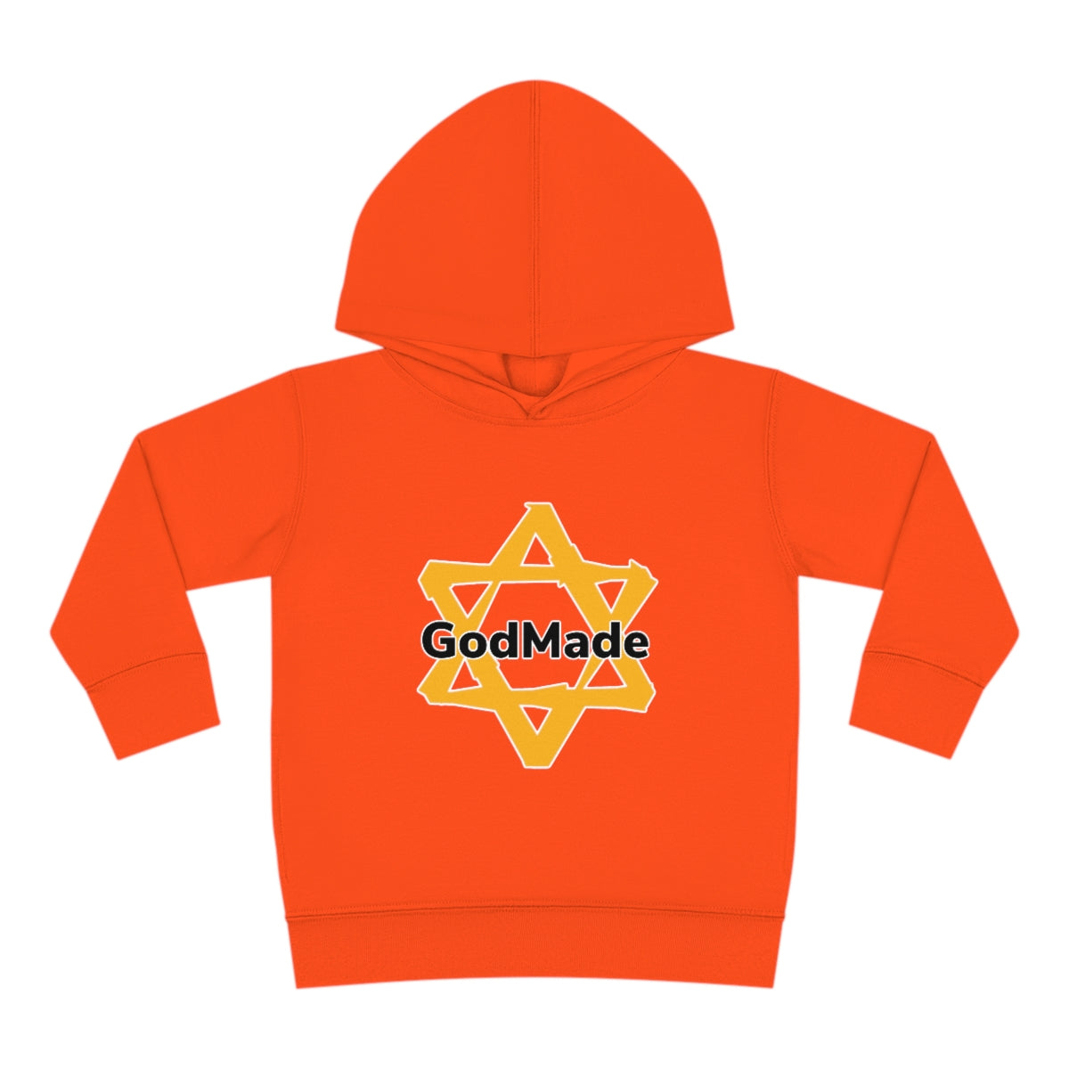 Orange God Made Children's Hoodie