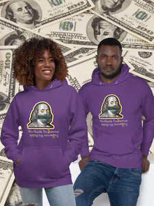 Purple Hustledelphia Brand Logo Hoodie