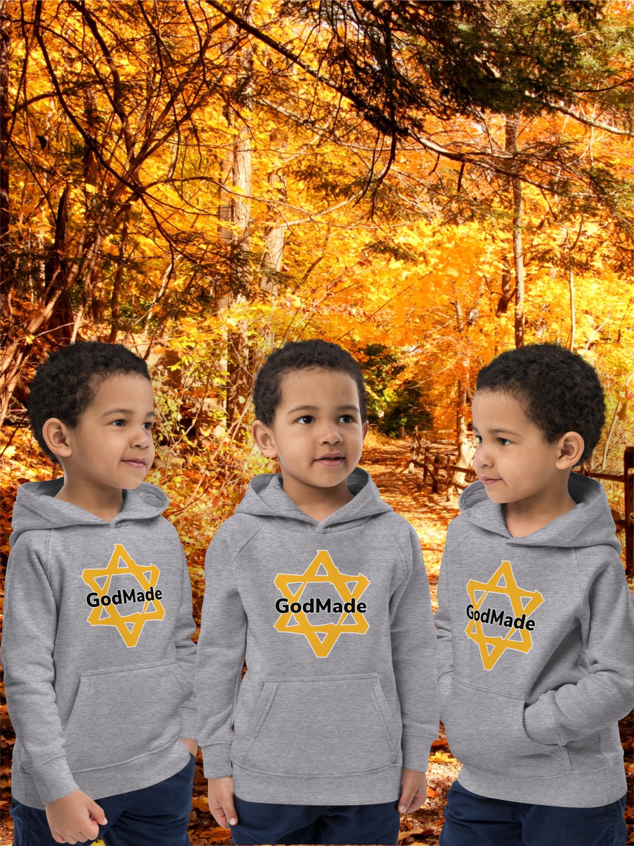 GodMade Gold Children’s Hoodie