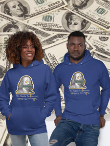 Blue Hustledelphia Brand Logo Hoodie