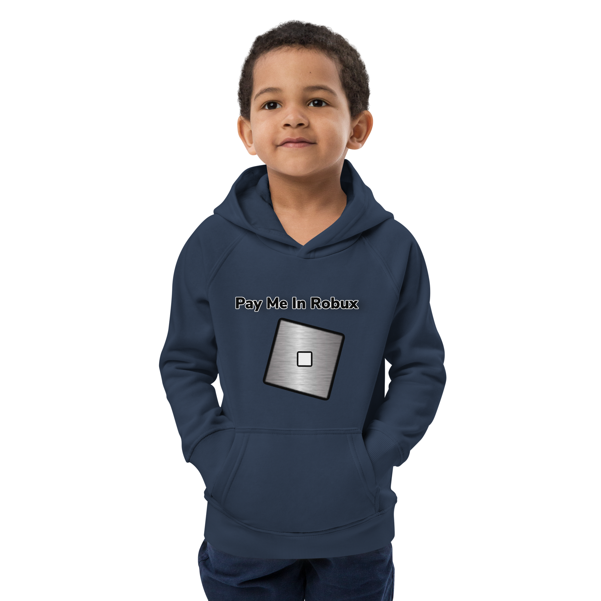 Roblox Inspired Pay Me In Robux Children's Hoodie