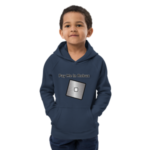 Roblox Inspired Pay Me In Robux Children's Hoodie