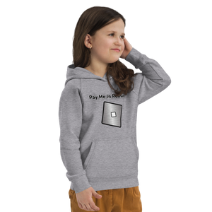 Roblox Inspired Pay Me In Robux Children's Hoodie