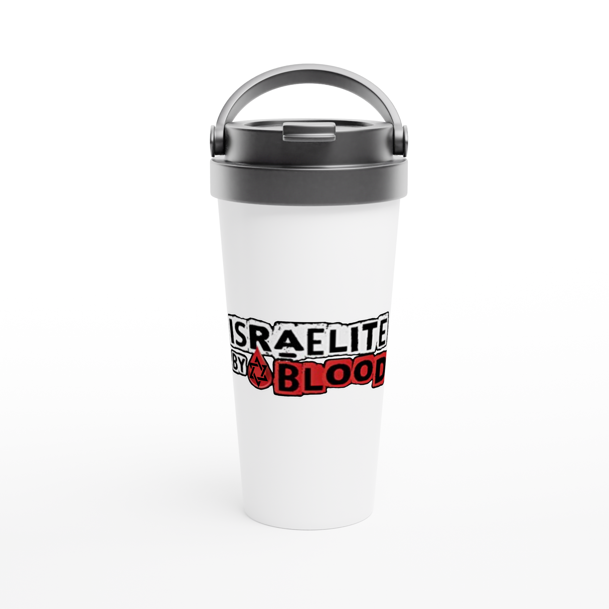 Isrealite By Blood 15oz Hot Cold Travel Mug Thermos