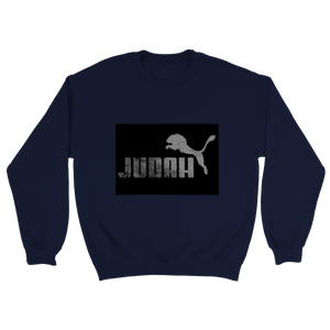 Navy Blue Judah Lion Sports Crew Neck Sweatshirt