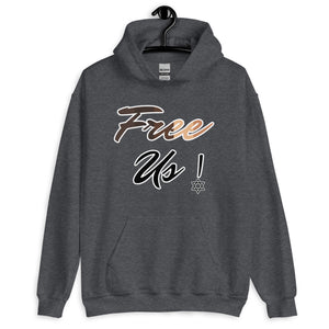 Heather Free Us Or Else Real Jews Israelite Hoodie