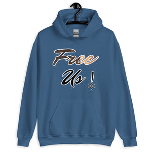 Blue Free Us Or Else Real Jews Israelite Hoodie