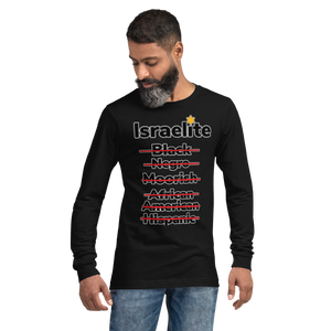 Black Israelite National Identifying Long Sleeve Tee