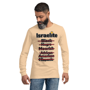 Cream Israelite National Identifying Long Sleeve Tee